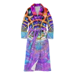 Amanita muscaria multi color drug robe