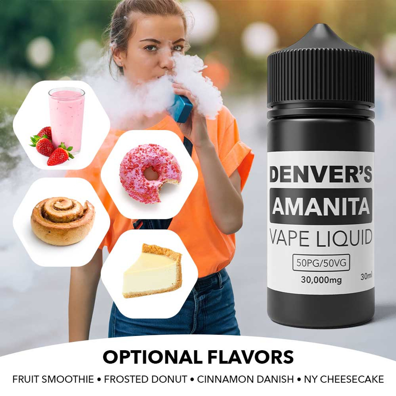 Denvers Amanita Vape Liquid 30,000mg