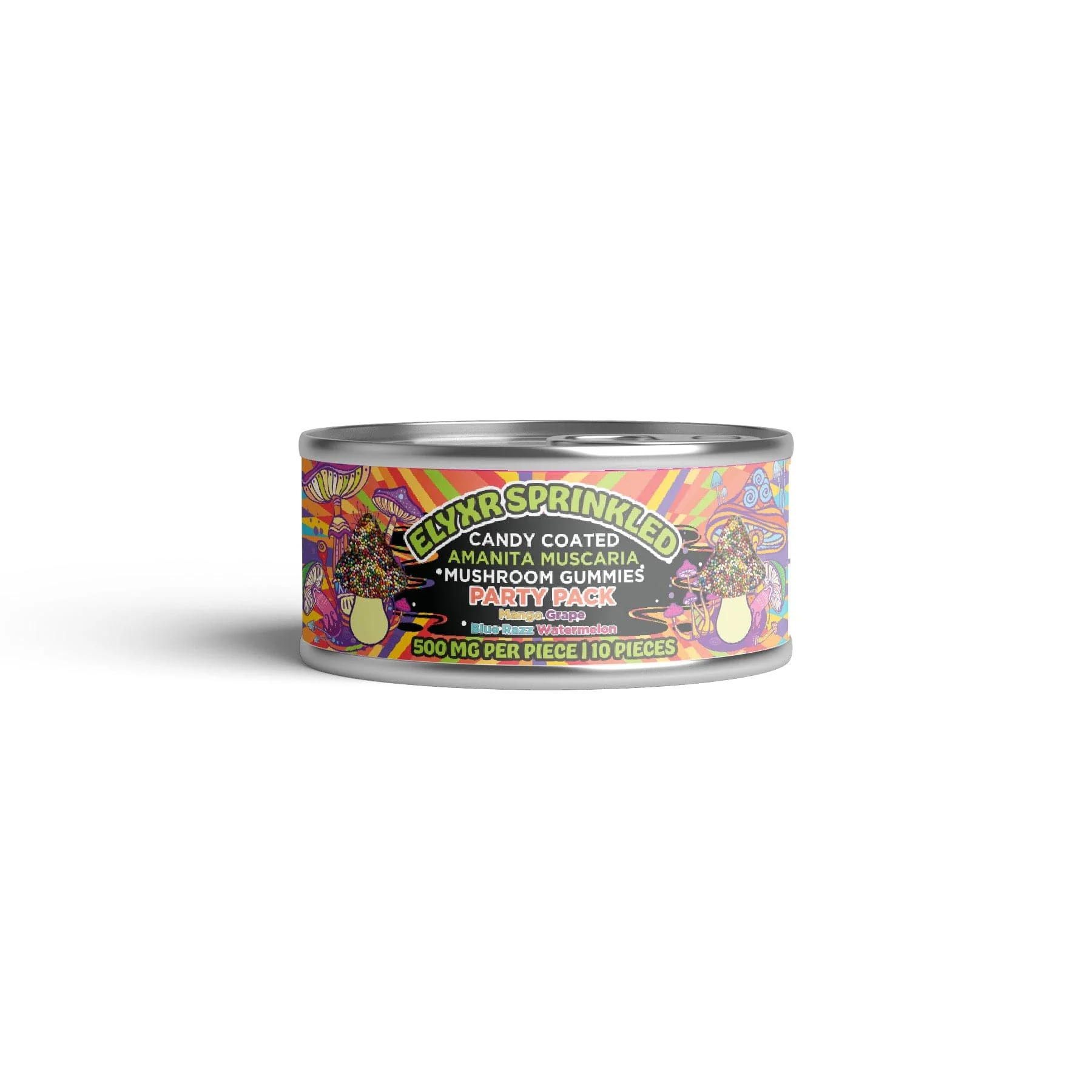 Amanita Muscaria Sprinkled Mushroom Gummies (5000mg)