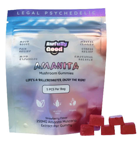 awfully good amanita gummies 2